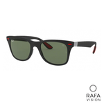 Ferrari Wayfarer Liteforce Black Polarizado 4195M F602/71