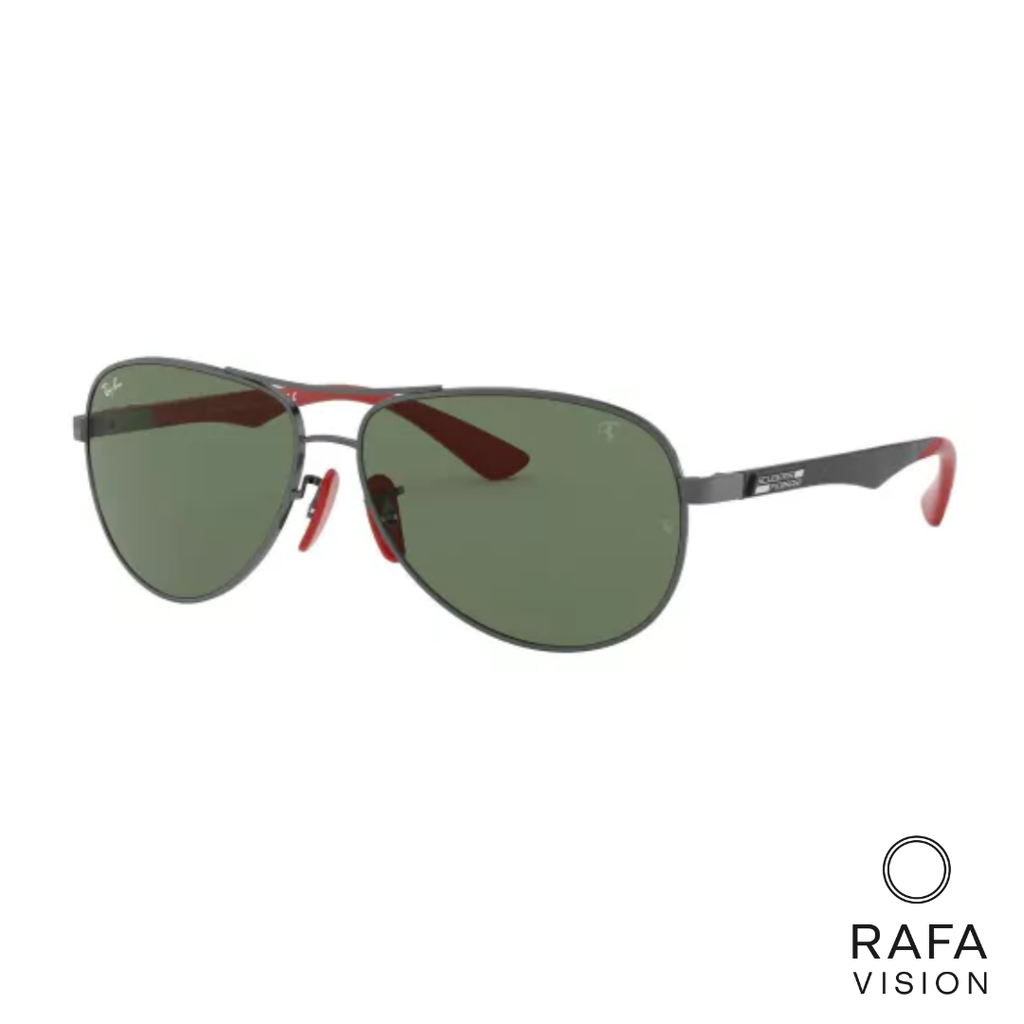 Ferrari Aviador Fibra de Carbono Gunmetal Green