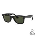 Wayfarer Black Green 2140 901