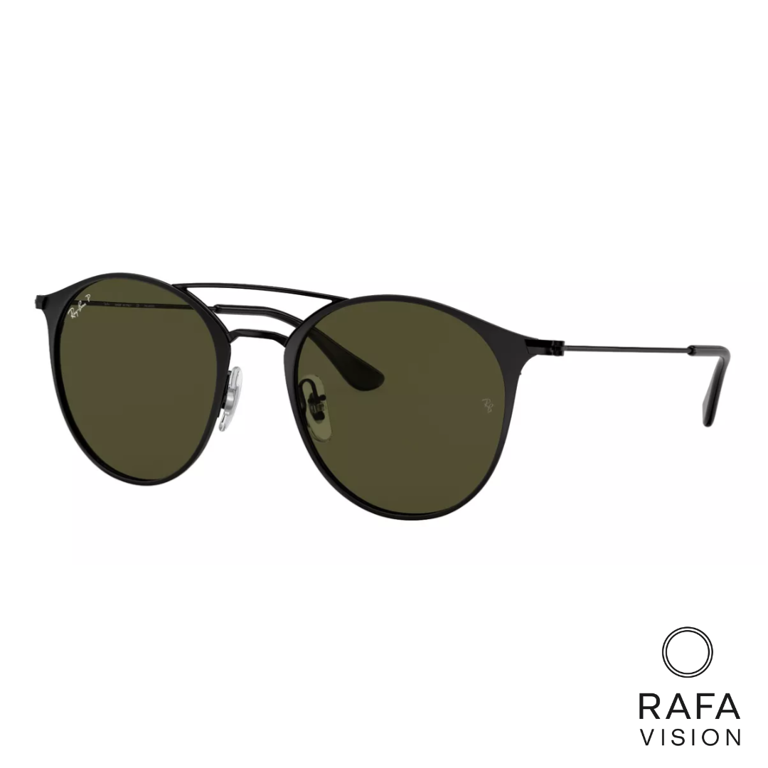 Round Shape Black Green